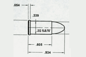 Specifications 32 S&W  Ammo