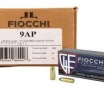Fiocchi 9mm 115 Grain FMJ Ammo – 1000 round case