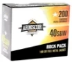 Armscor 50083 Range Rock Pack 40 S&W 180 gr FMJ Ammo – 800 round case