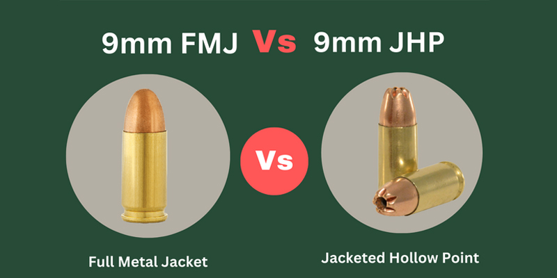 9mm Jacketed Hollow Point Vs 9 mm Full Metal Jacket