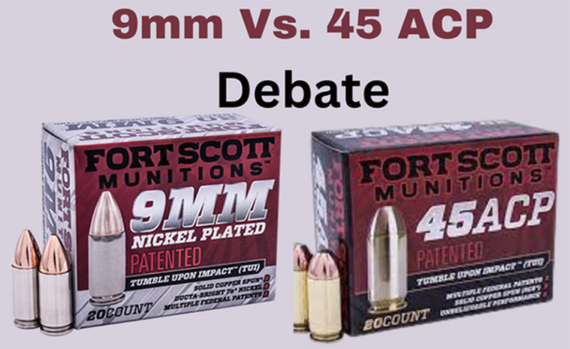 9mm vs 45 ACP(2023) - Know The Difference