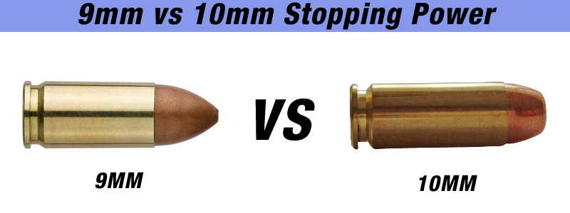 9mm vs 10mm Stopping Power