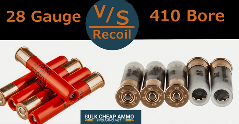 .28 Gauge vs. 410: Recoil