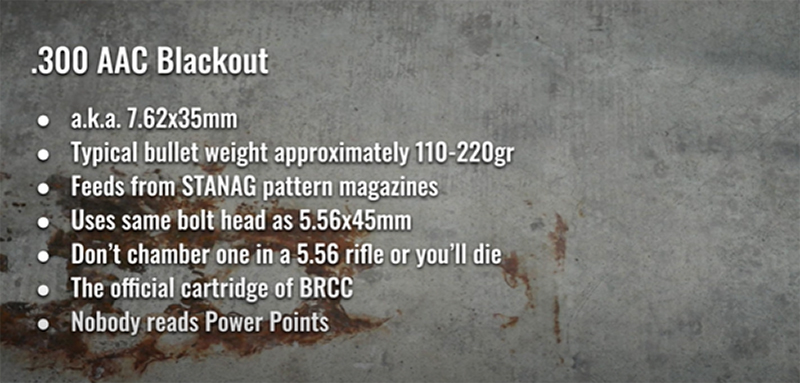 Advantages of .300 Blackout