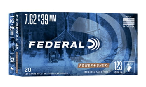 Federal Premium Power-Shok 7.62x39 mm 123 Grain