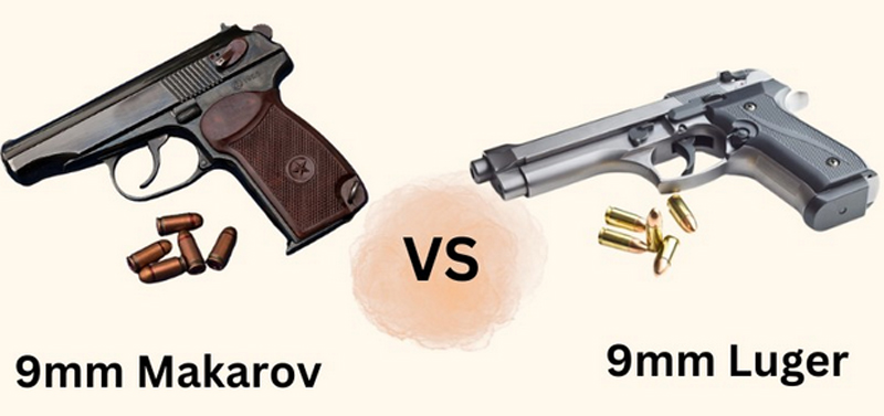 9mm Makarov vs. 9mm Luger: Chambering and Firearms