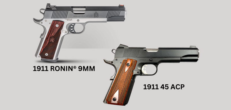 9mm Vs 45 ACP - Weapon Choice