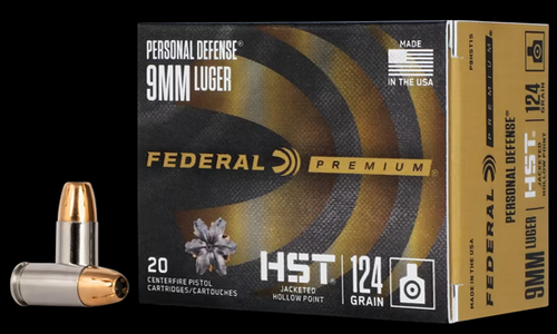 Personal Defense HST 9mm Luger 124 Grain