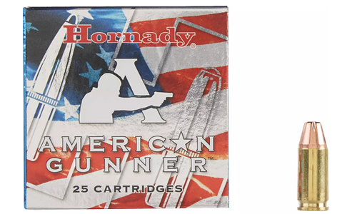 Hornady American Gunner 9mm Luger +P Ammo 124 Grain XTP JHP