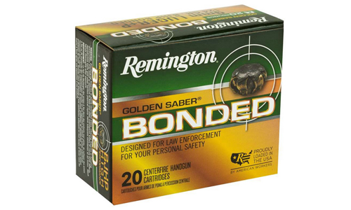 Remington Golden Saber Bonded 9mm Luger 147 Grain