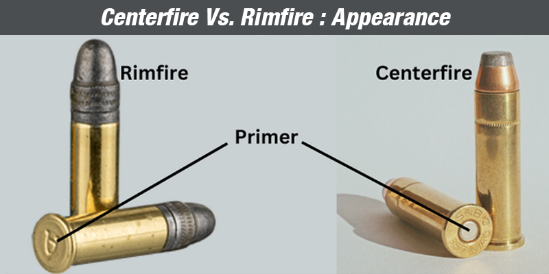 Centerfire Vs. Rimfire Appearance