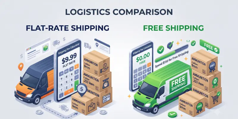 Flat-Rate Vs. Free Shipping: Which Ammo Retailer Model Actually Saves Your Money?