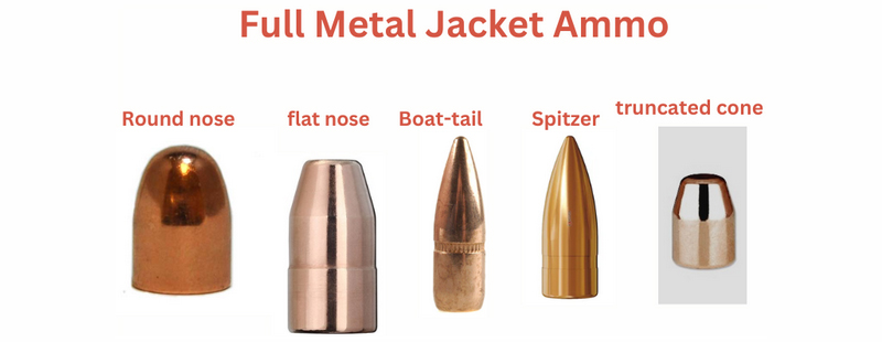 Types of Full Metal Jacket Bullet