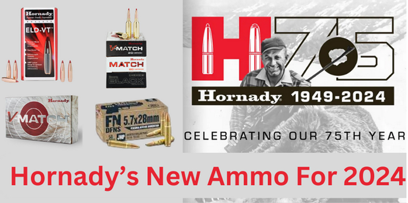 Hornady’s New Ammo Release For 2024