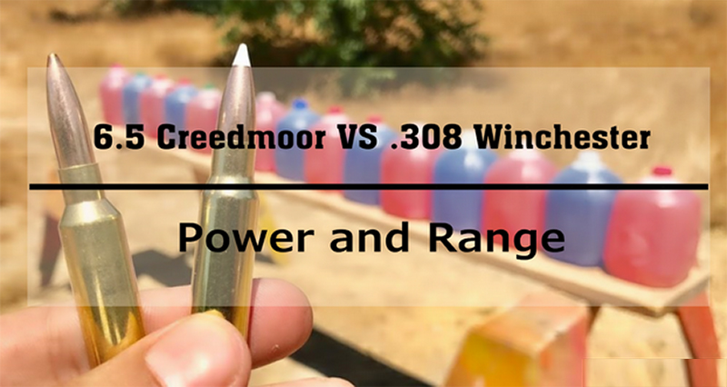6.5 Creedmoor Vs 308:  Power and Range