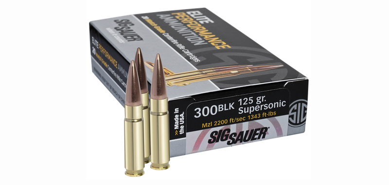 Sig E300A1-20 300BLK Match Grade Supersonic