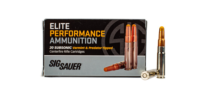 Sig Sauer 205-Grain Tipped Subsonic