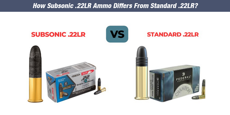 How Subsonic .22LR Ammo Differs From Standard .22LR?