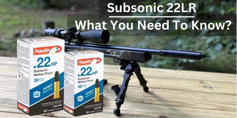 Subsonic 22LR Ammo