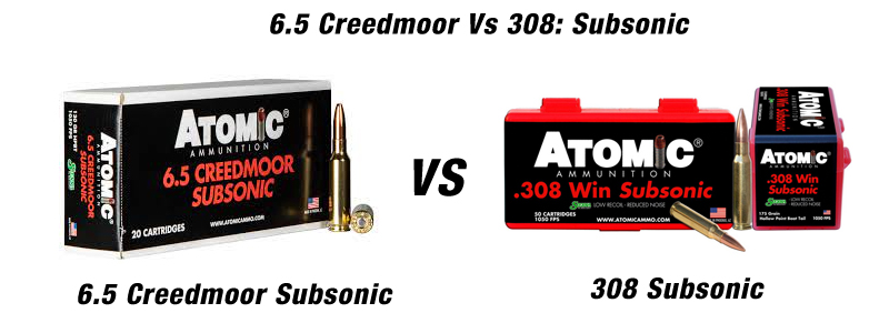 6.5 Creedmoor Vs 308 Subsonic