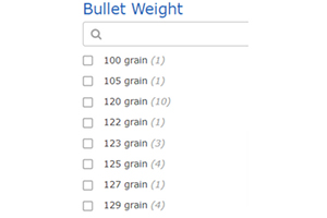 6.5 Creedmoor Ammo Bullet Weight
