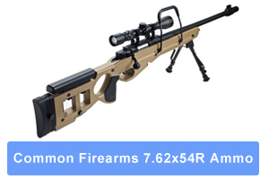 Common Firearms That Fires 7.62x54R Ammo