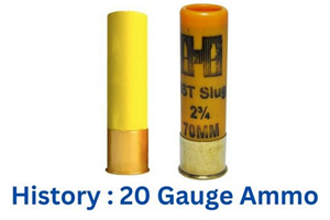 About & History of 20 Gauge Ammo