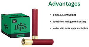 Pros of 410 Ammo
