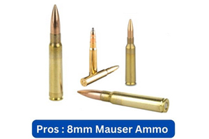 Pros of  8mm Mauser Ammo