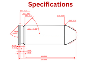 Specifications of 10mm Ammo