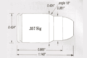Specifications 357 Sig Ammo