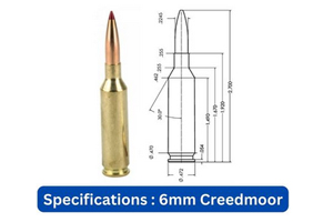 Specifications 6mm Creedmoor