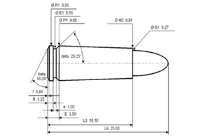 Specifications 9mm Makarov Ammo