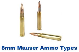 8mm Mauser Ammo Types