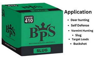 Use Types of 410 Shotgun Shells