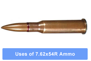 Uses of 7.62x54R Ammo