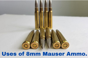 Uses of 8mm Mauser Ammo