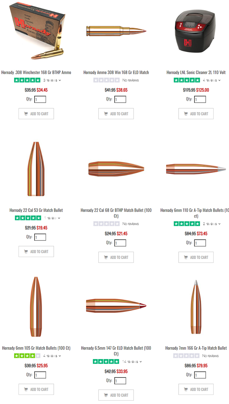 Hornady Ammo Sale Now
