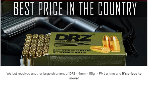 Cheapest in the Nation on 9mm - Act Fast!