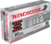 Winchester  40 S W 165gr FMJ - WC401 - Super X Winclean - 50rd Box