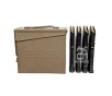 Loaded Mag Bundle - 120rds PMC XTAC 5 56 M855 - 4X 30RD PMAGS  PreLoaded - Custom Metal Ammo Can