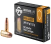 PPU Defense 9MM  147 Grain - JHP - Brass Cased - Pistol Ammo  -  50RD Box - PPD92