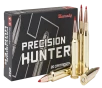 Hornady Precision Hunter  300 Remington Short Action Ultra Magnum 178 Grain Extremely Low Drag - EXpanding Brass Cased - Rifle Ammo - 20 Round