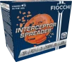Fiocchi Interceptor Spreader 12 Gauge 1oz 2 75in  8 Shot - Shotgun Ammo - 25RD Box - 12CPTR8