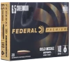 Federal Gold Medal 6 5mm Creedmoor 140 Grain Berger Hybrid Target Brass Cased - Rifle Ammo - 20RD Box - GM65CRDBH2