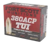 Fort Scott Munitions 380ACP 95 Grain TUI  -  Pistol Ammo  -  20RD Box - 380-095-SCV