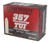 Fort Scott Munitions  357 MAGNUM 125 Grain  -  Pistol Ammo  -  20RD Box -  357MAG-125-SCV