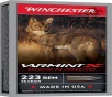 Winchester Varmint X  22-250 Remington 55 Grain Extreme Point Brass Cased - Rifle Ammo - 20RD Box - X22250PXP