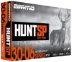 AMMO INC -  Hunt SP  30-06 Springfield 150 Grain Interlock Soft Point  - 20RD Box