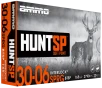 AMMO INC -  Hunt SP  30-06 Springfield 165 Grain Interlock Soft Point  - 20RD Box